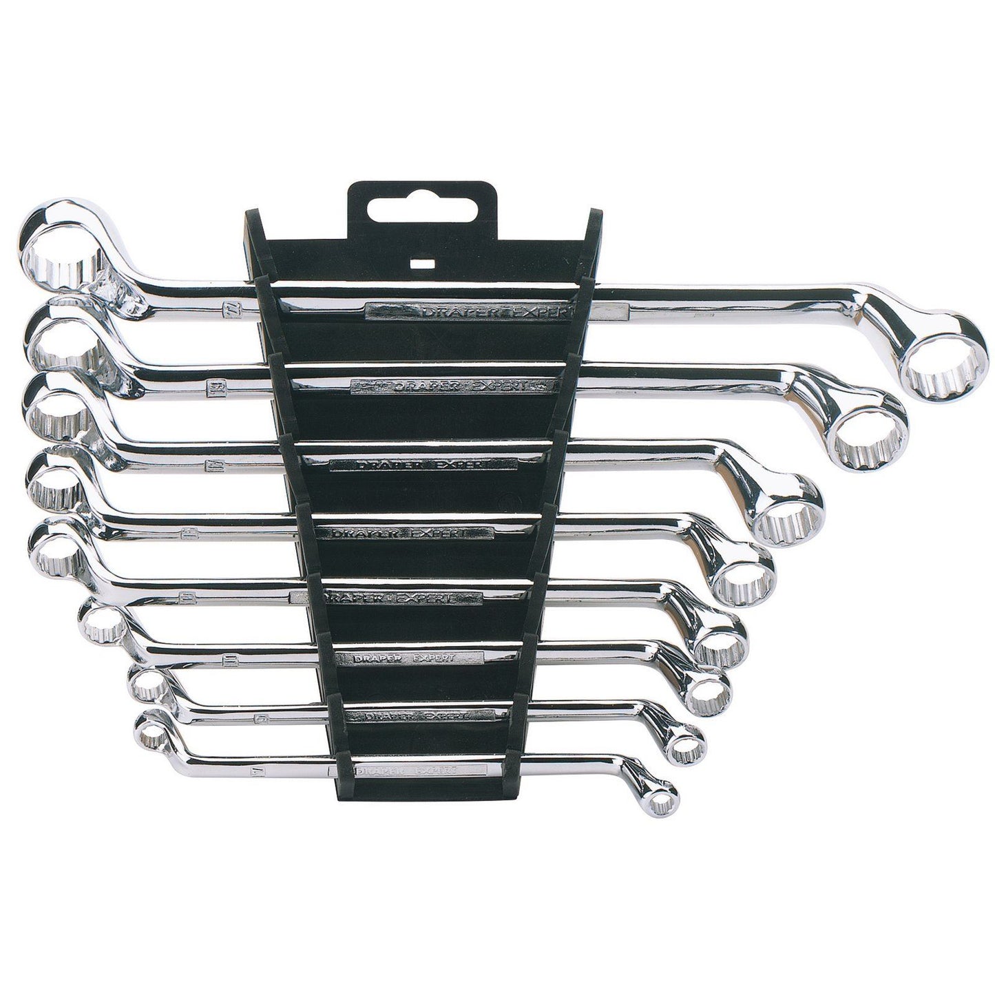 Draper Hi-Torq Deep Offset Metric Ring Spanner Set (8 Piece) - 64607