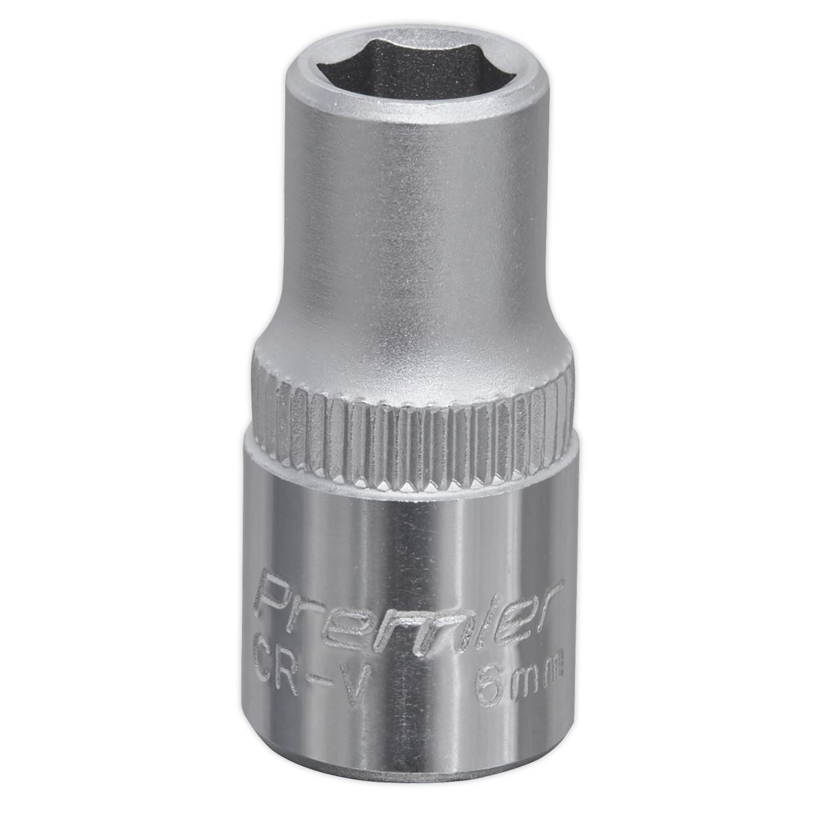 Sealey WallDrive Socket 6mm 1/4"Sq Drive S1406
