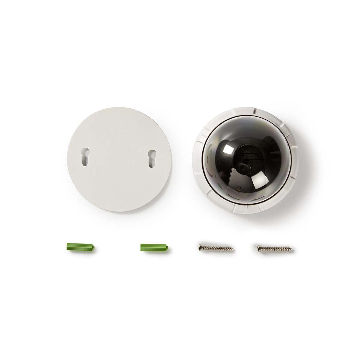 Nedis Dummy Security Camera Dome IP44 White DUMCD10WT