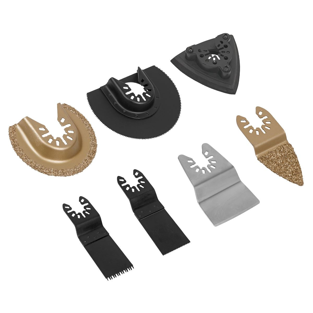 Sealey Multi-Tool All-Purpose Blade Set 7pc SMTS7