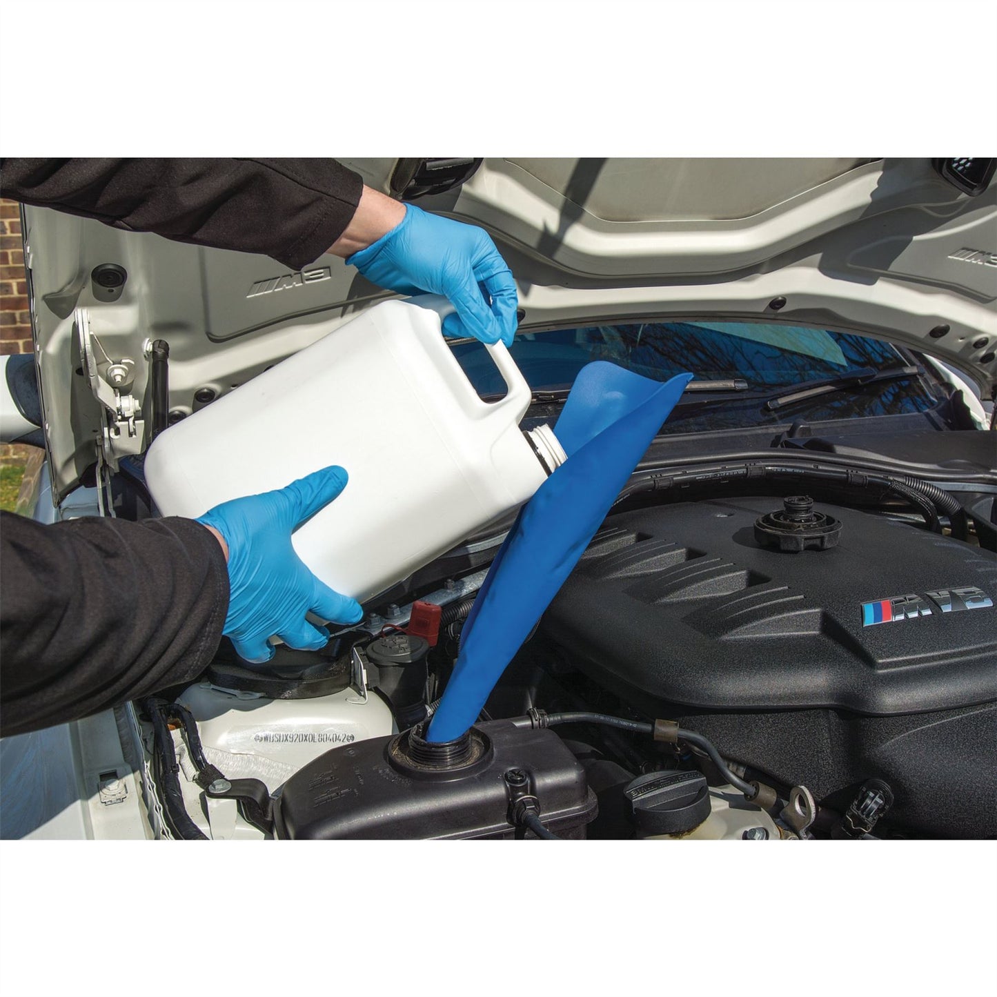 Draper Foldable Flexible Collapsible Funnel Pourer Fluid/Engine Oil Filler 04954