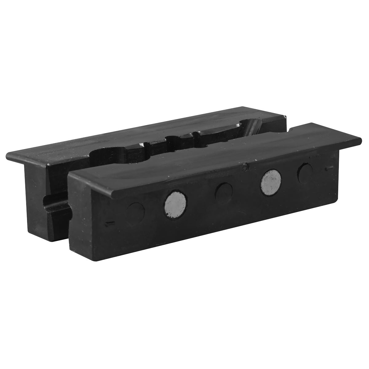 Sealey 100mm Magnetic Soft Grip Vice Jaws MVJ100