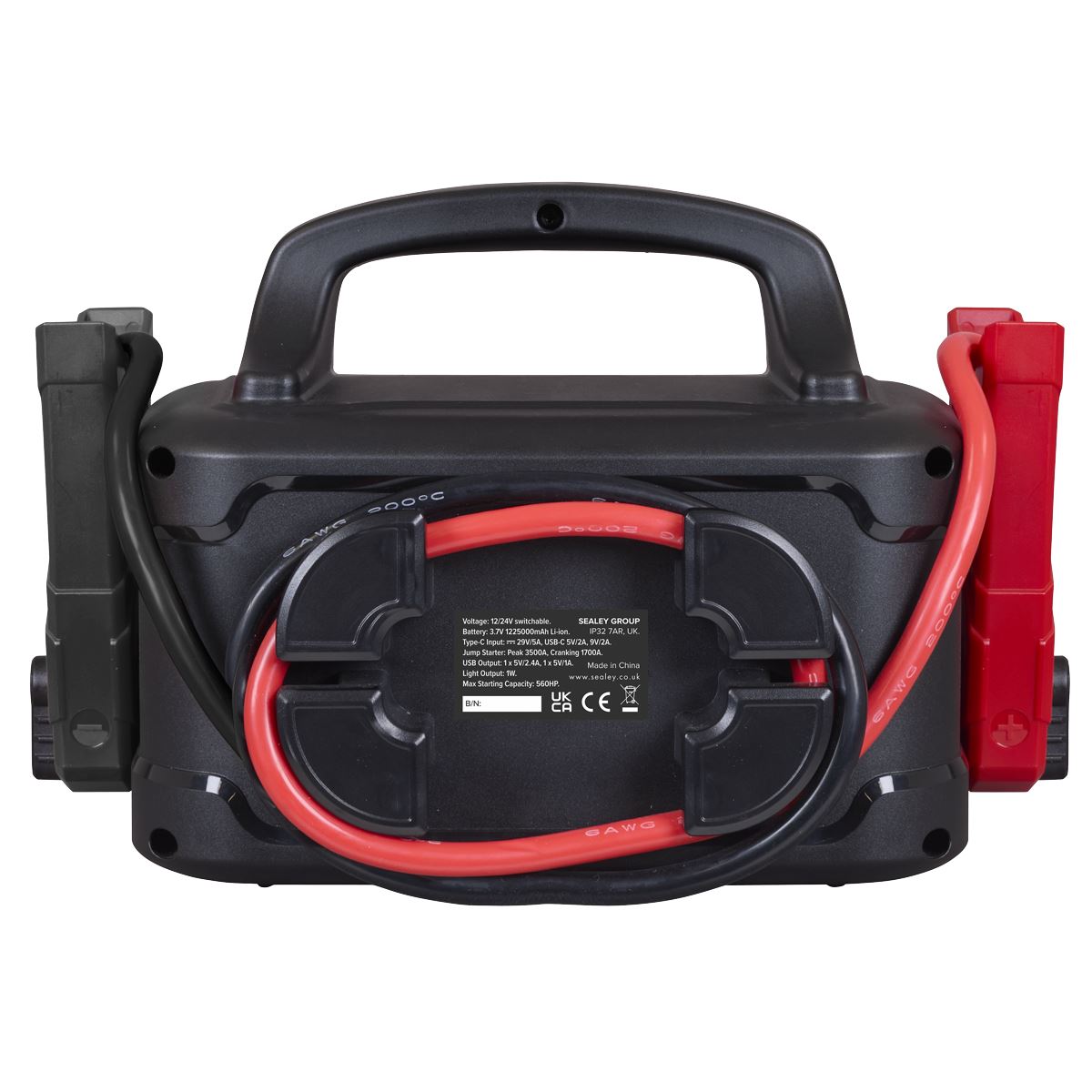 Sealey 3500A 12/24V Lithium Jump Starter Power Pack SL36S