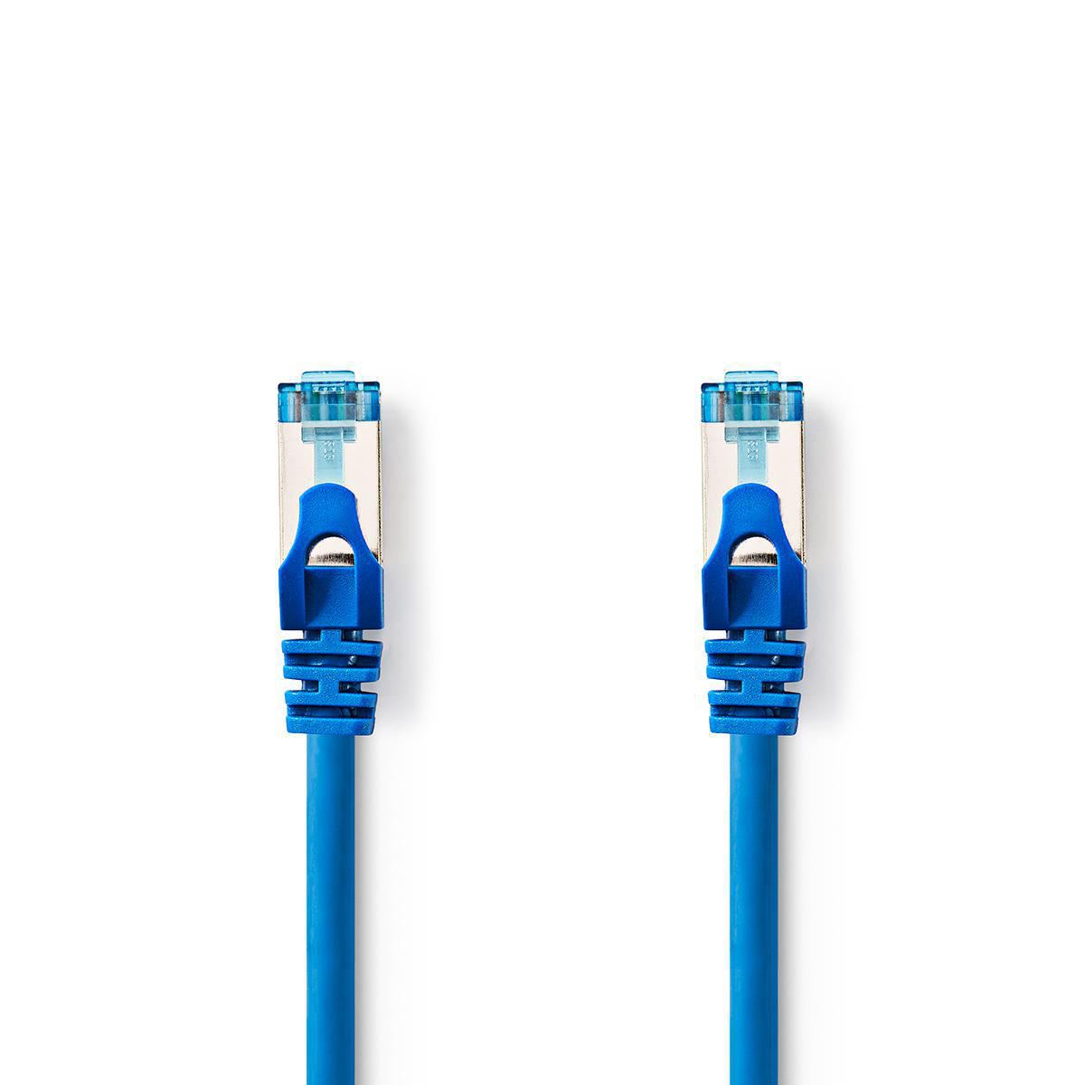 Nedis CAT6a SF/UTP Network Cable RJ45 Male to RJ45 Male 10m Blue