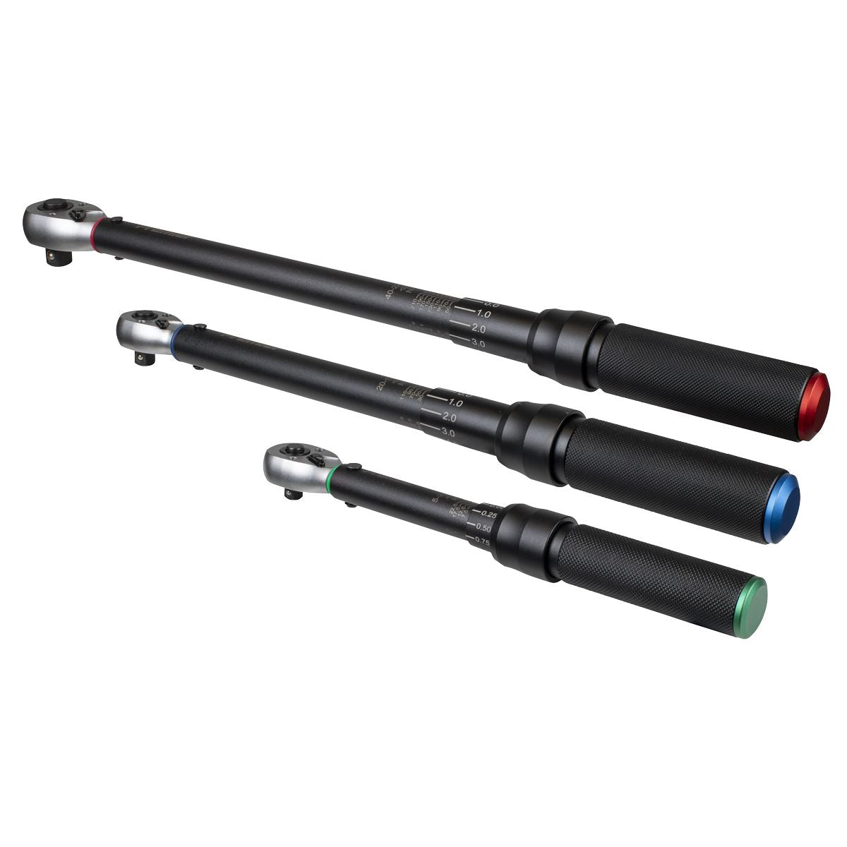 Sealey Premier Black Torque Wrench Micrometer Style 3pc Set � STW900SETB