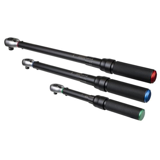 Sealey Premier Black Torque Wrench Micrometer Style 3pc Set � STW900SETB