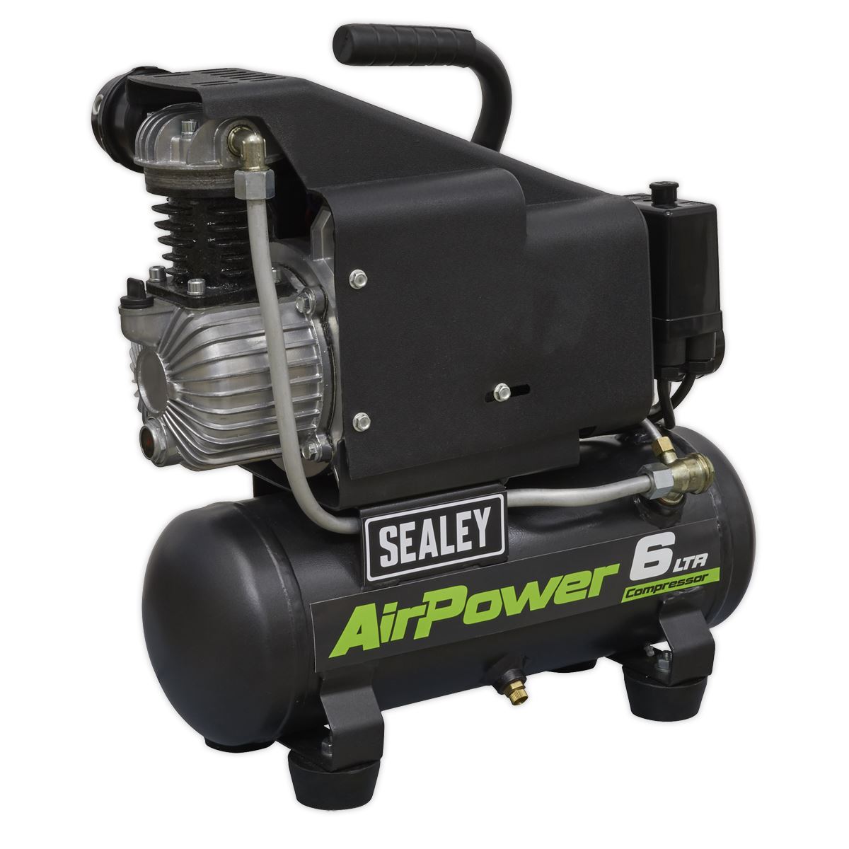 Sealey Air Compressor 6L Direct Drive 1hp SAC0610E