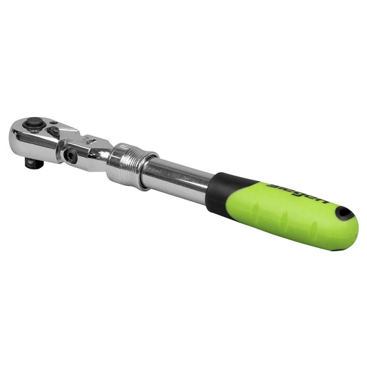 Sealey Siegen Extendable Flexi-Head Ratchet Wrench 3/8"Sq Drive S01295