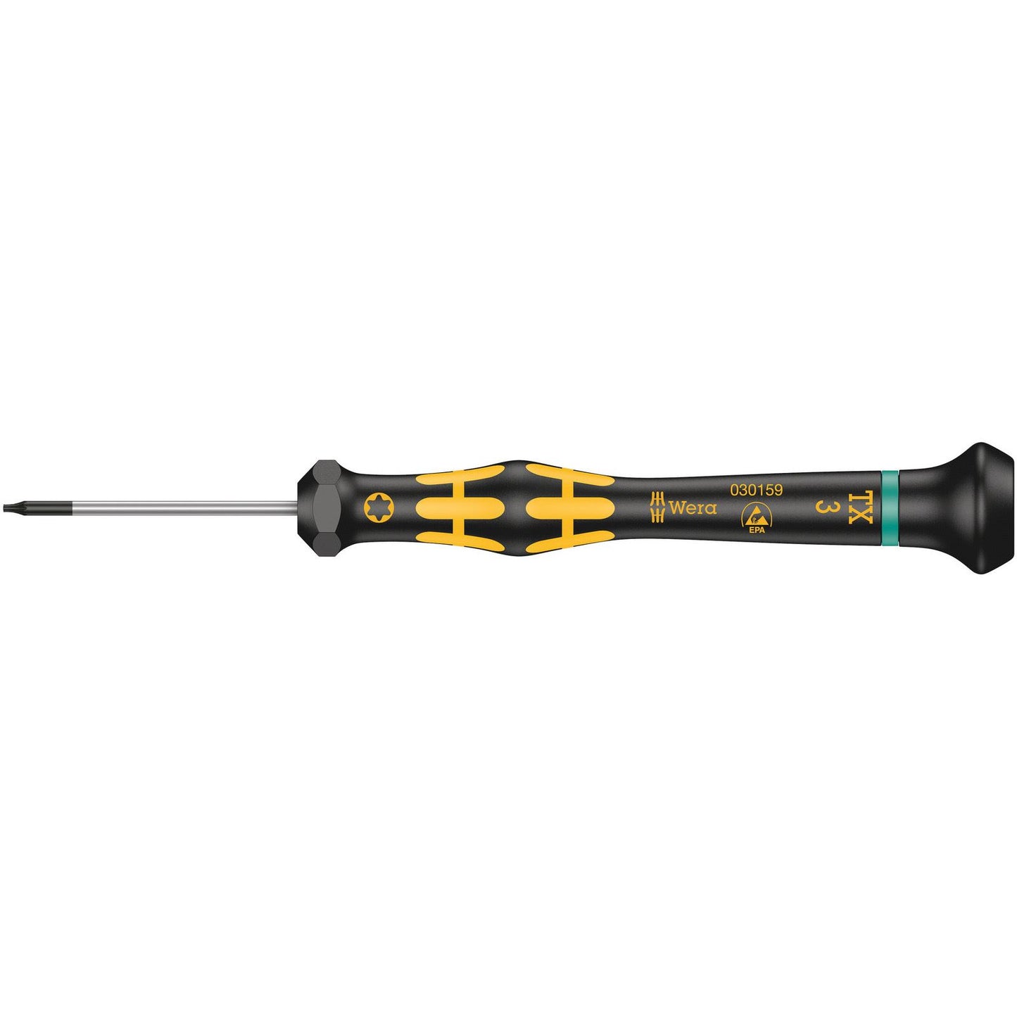 Wera 1567 Torx� ESD Kraftform Micro Screwdriver TX 3 X 40mm 030159