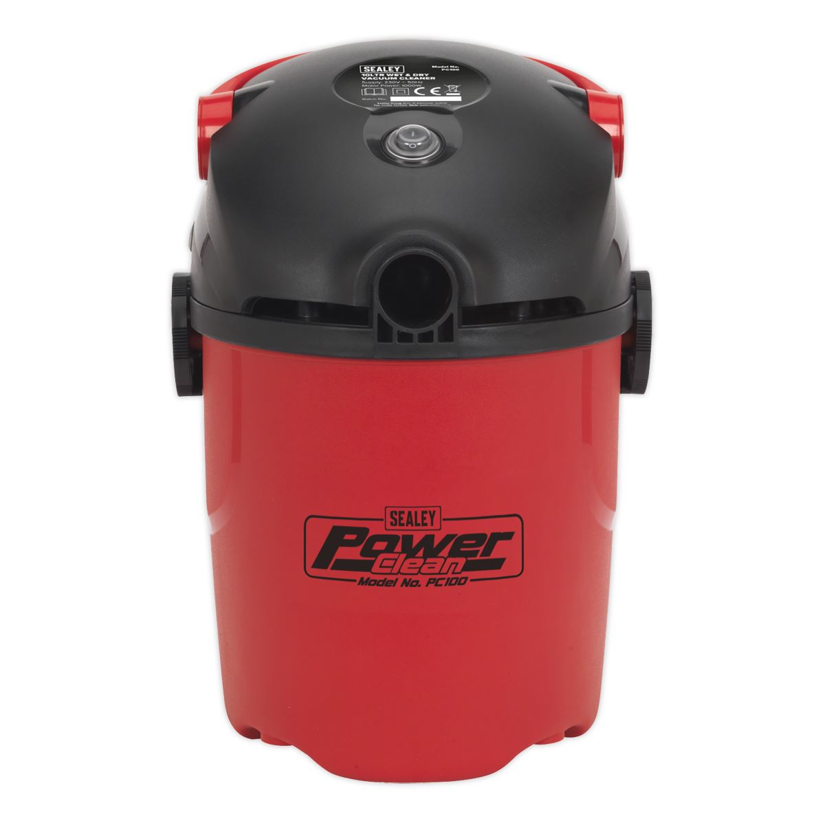 Sealey Vacuum Cleaner Wet & Dry 10L 1000W/230V PC100