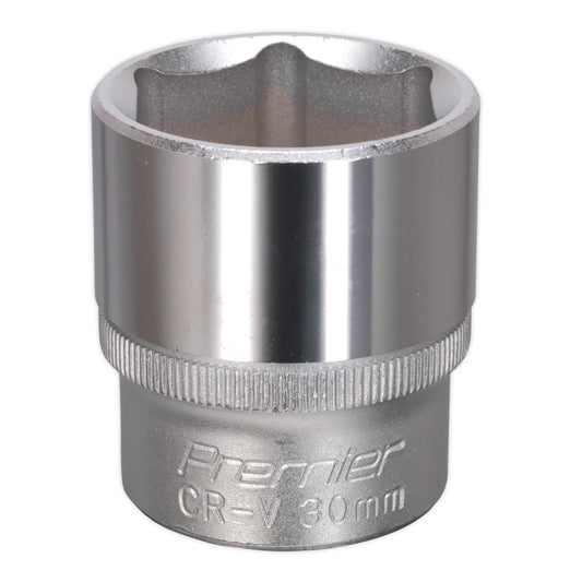 Sealey WallDrive Socket 30mm 1/2"Sq Drive S1230