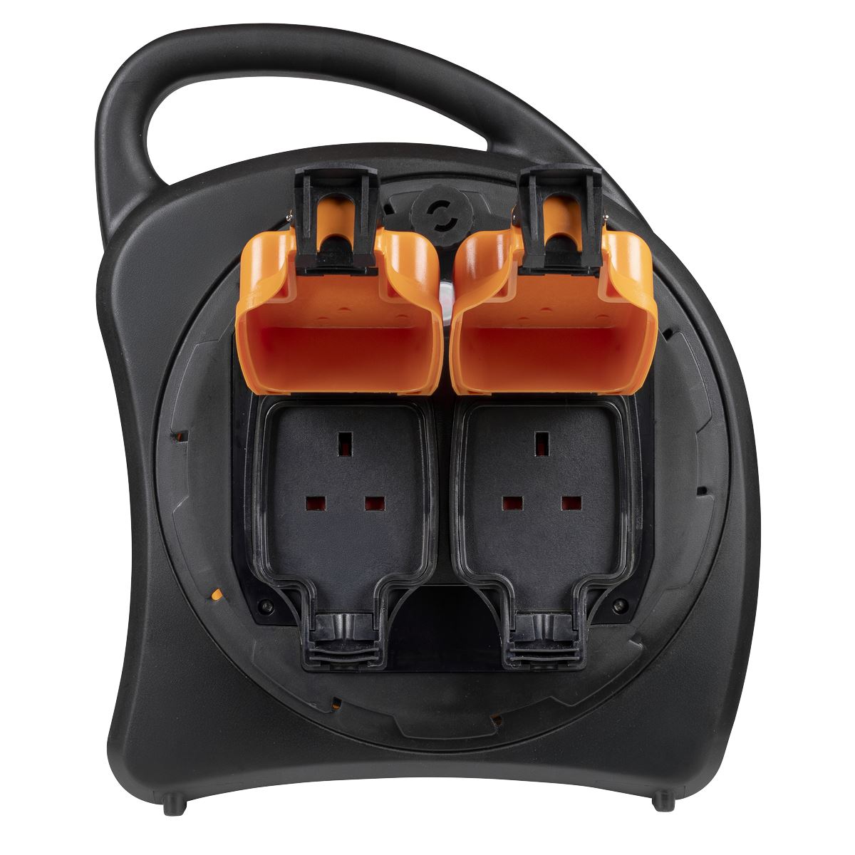 Sealey 30m Weatherproof Extension Reel with Thermal Trip 2 x 230V GCR30