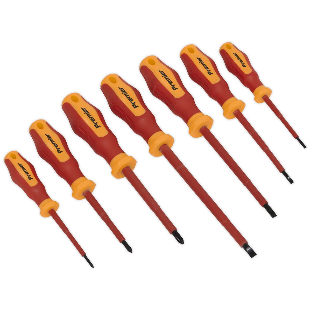 Sealey Screwdriver Set 7pc VDE Approved AK6125