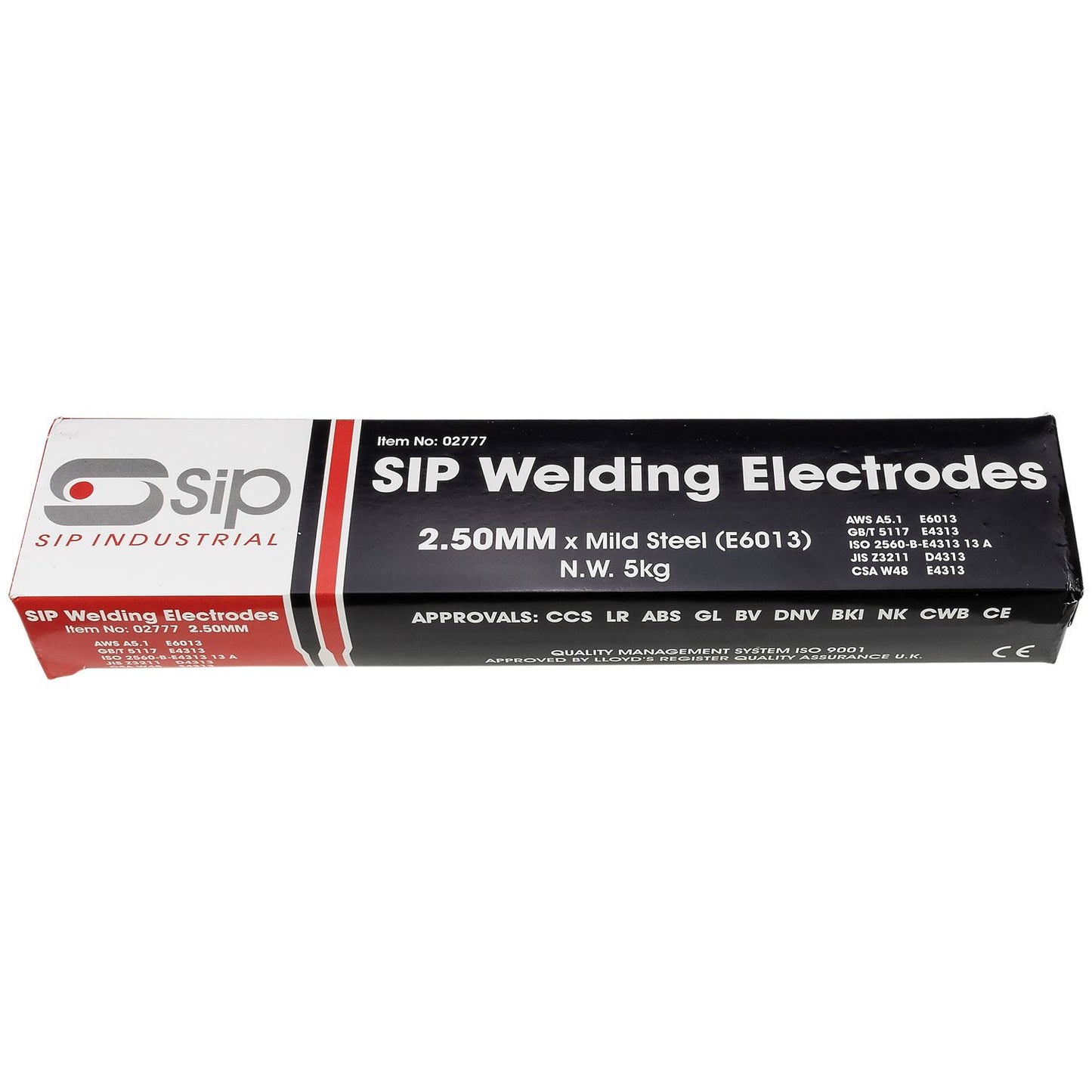 SIP Industrial 5kg x 2.5mm 6013 Mild Steel Electrodes