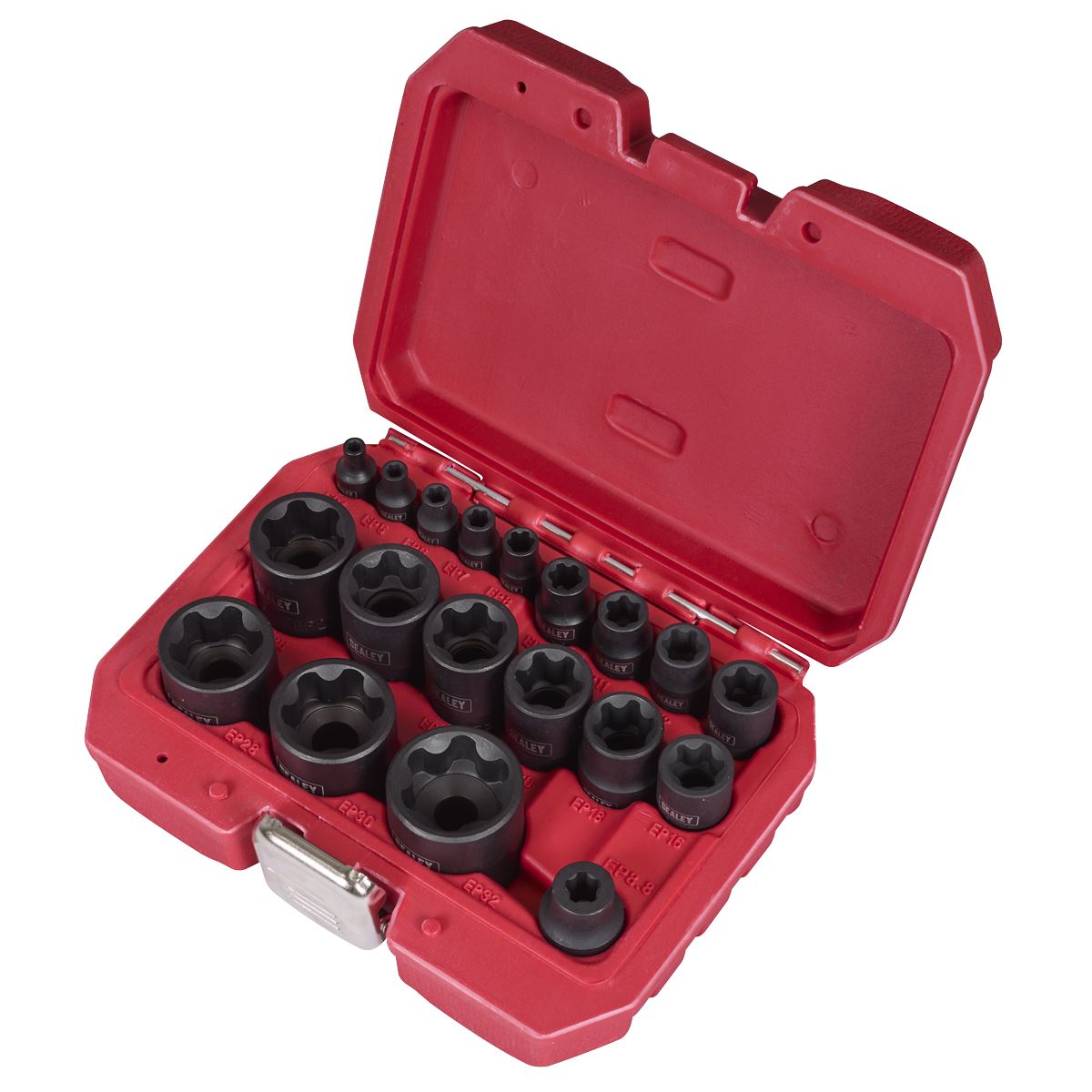 Sealey External TRX-P* Socket Set 19pc SX097