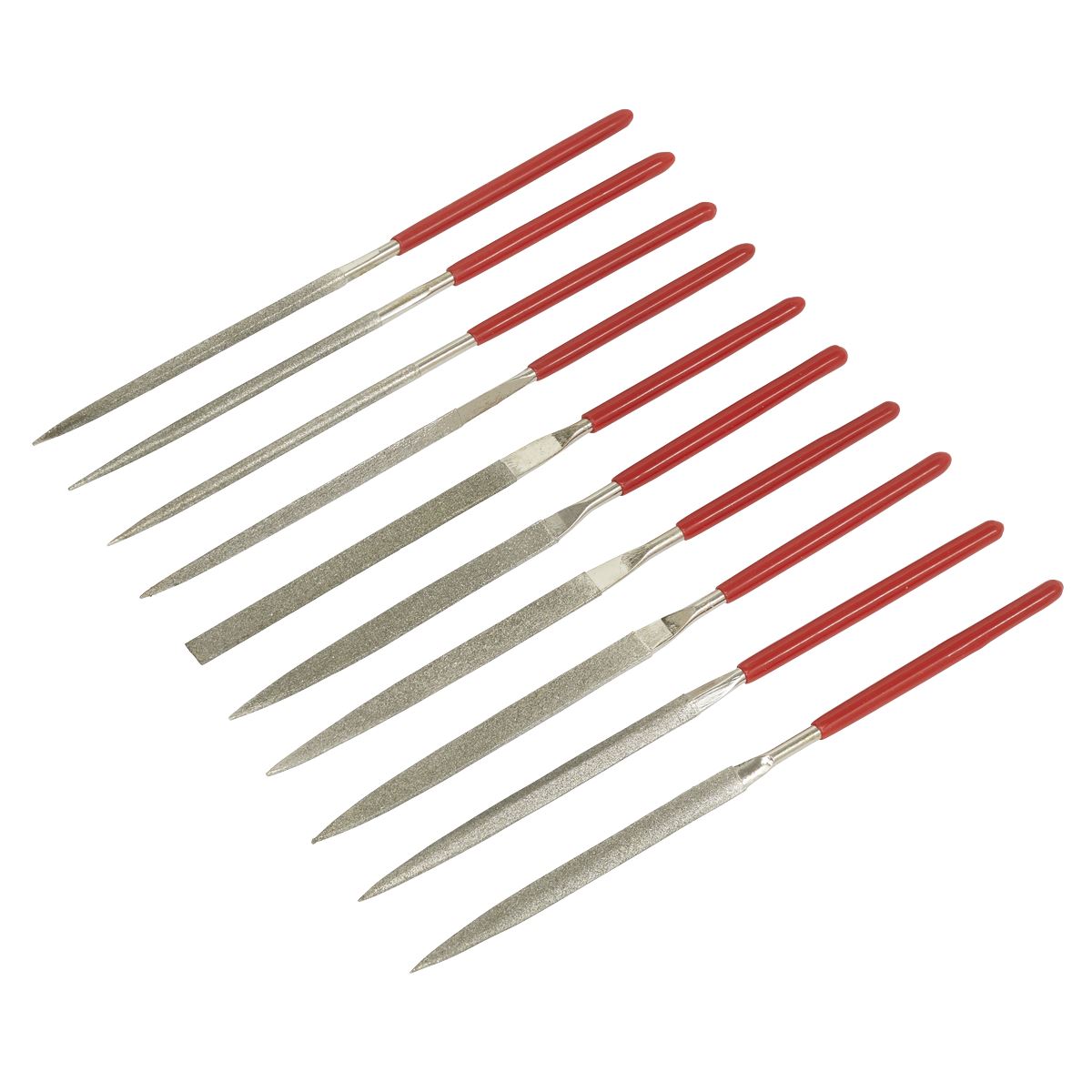 Sealey Diamond Needle File Set 10pc AK577