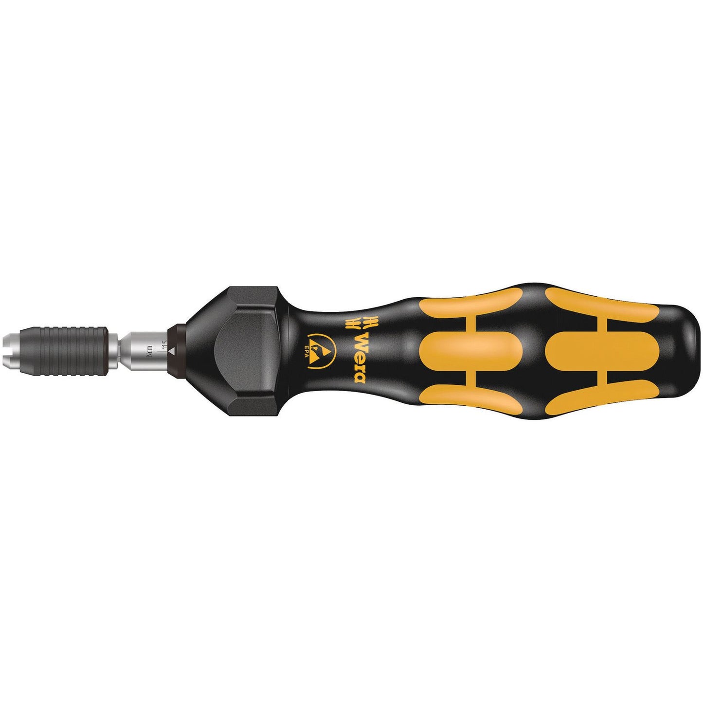Wera 7435 Torque Screwdriver-Mini Adj ESD 4mmhios/Halfmoon 30-100Ncm 074788