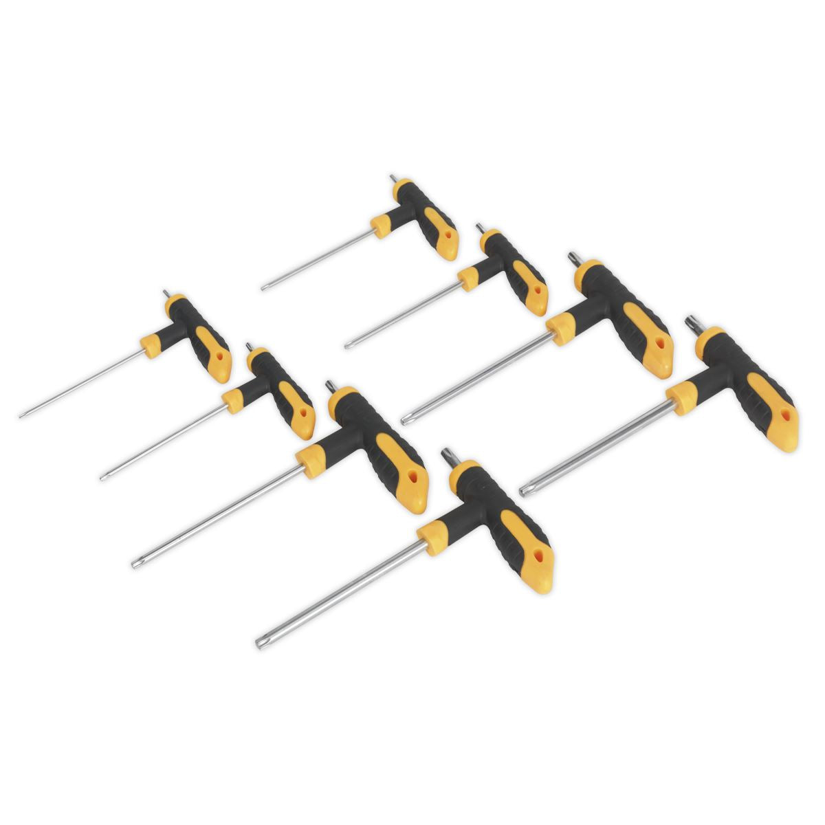 Sealey T-Handle TRX-Star* Key Set 8pc S01070