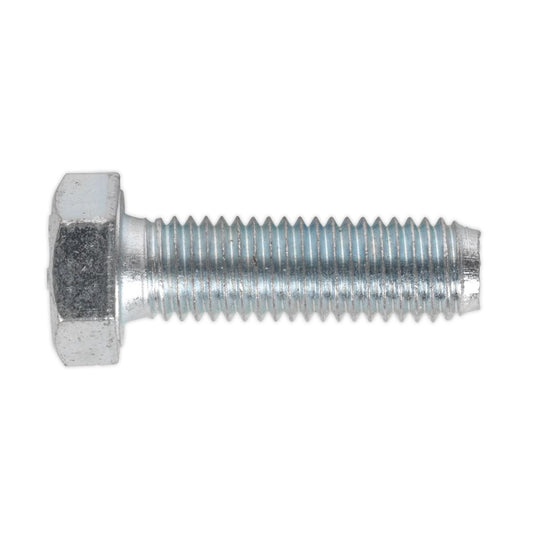 Sealey HT Setscrew M12 x 40mm 8.8 Zinc Pack of 25 SS1240