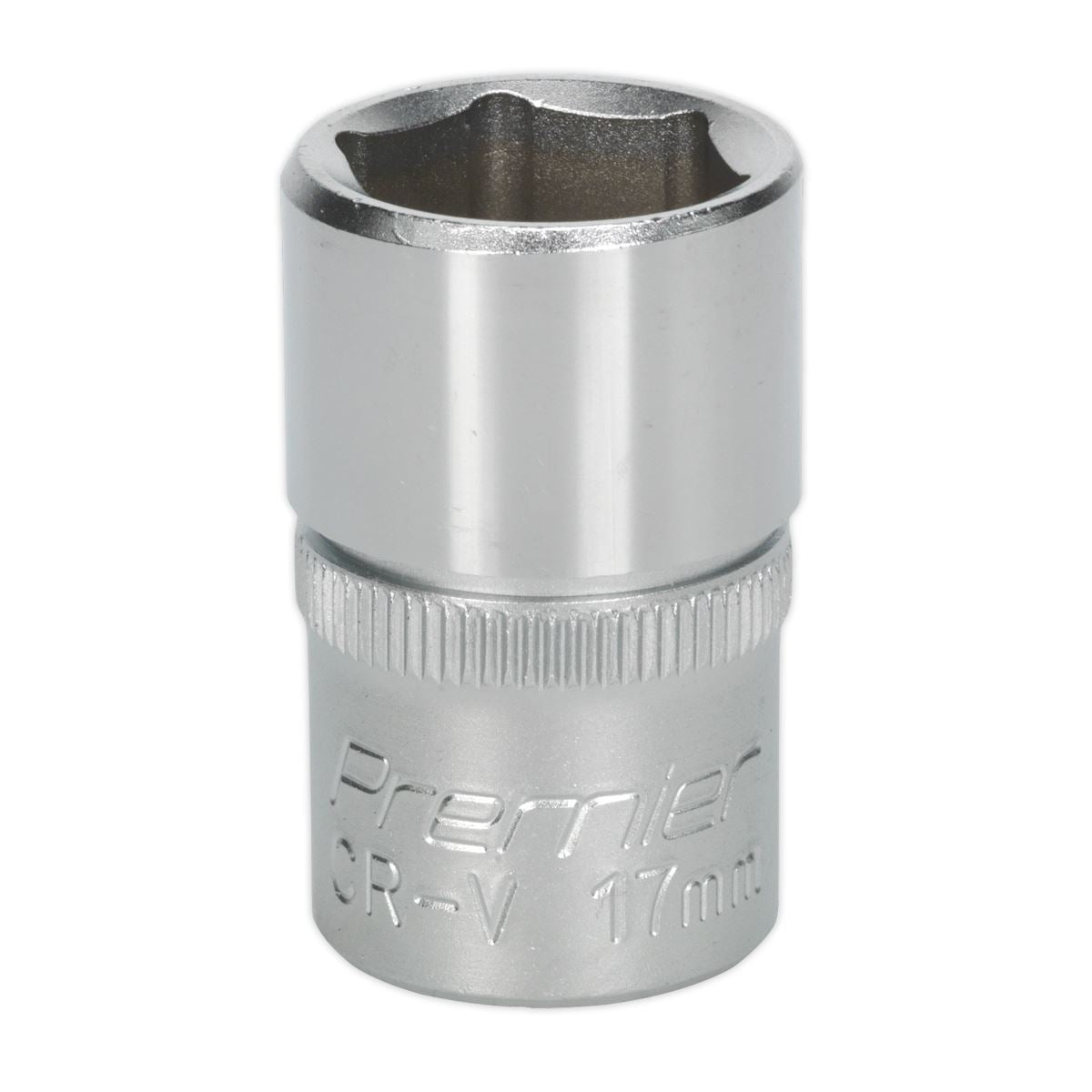 Sealey WallDrive Socket 17mm 1/2"Sq Drive S1217