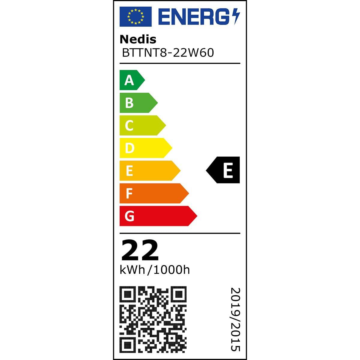 Nedis LED Batten Light 600mm 2430lm 4000 K 22W IP65 - BTTNT8-22W60