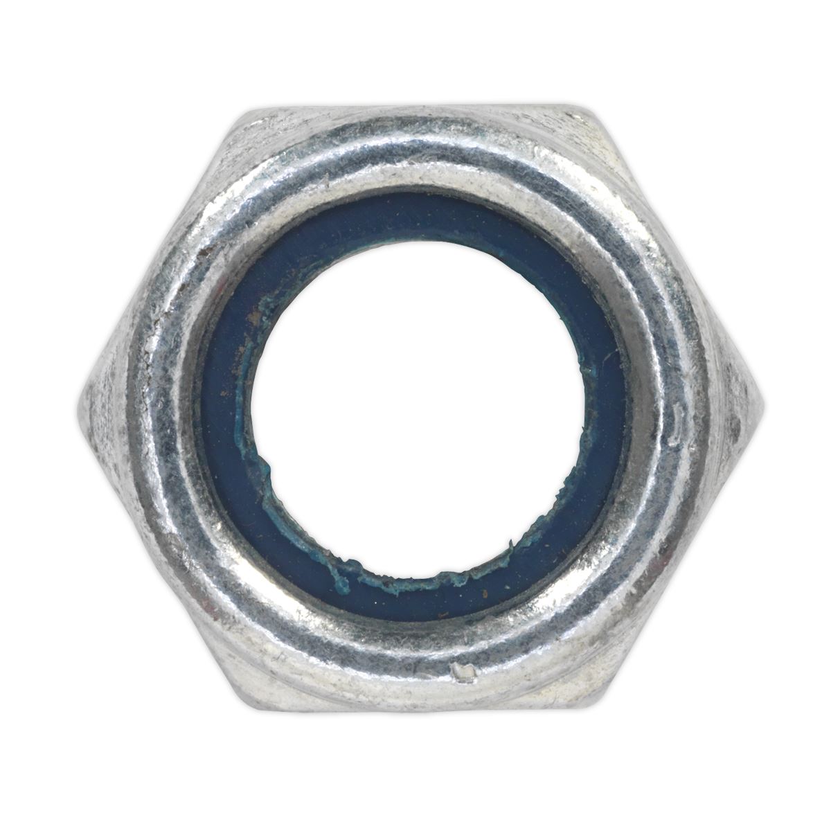 Sealey Nylon Locknut M14 Zinc Pack of 25 NLN14