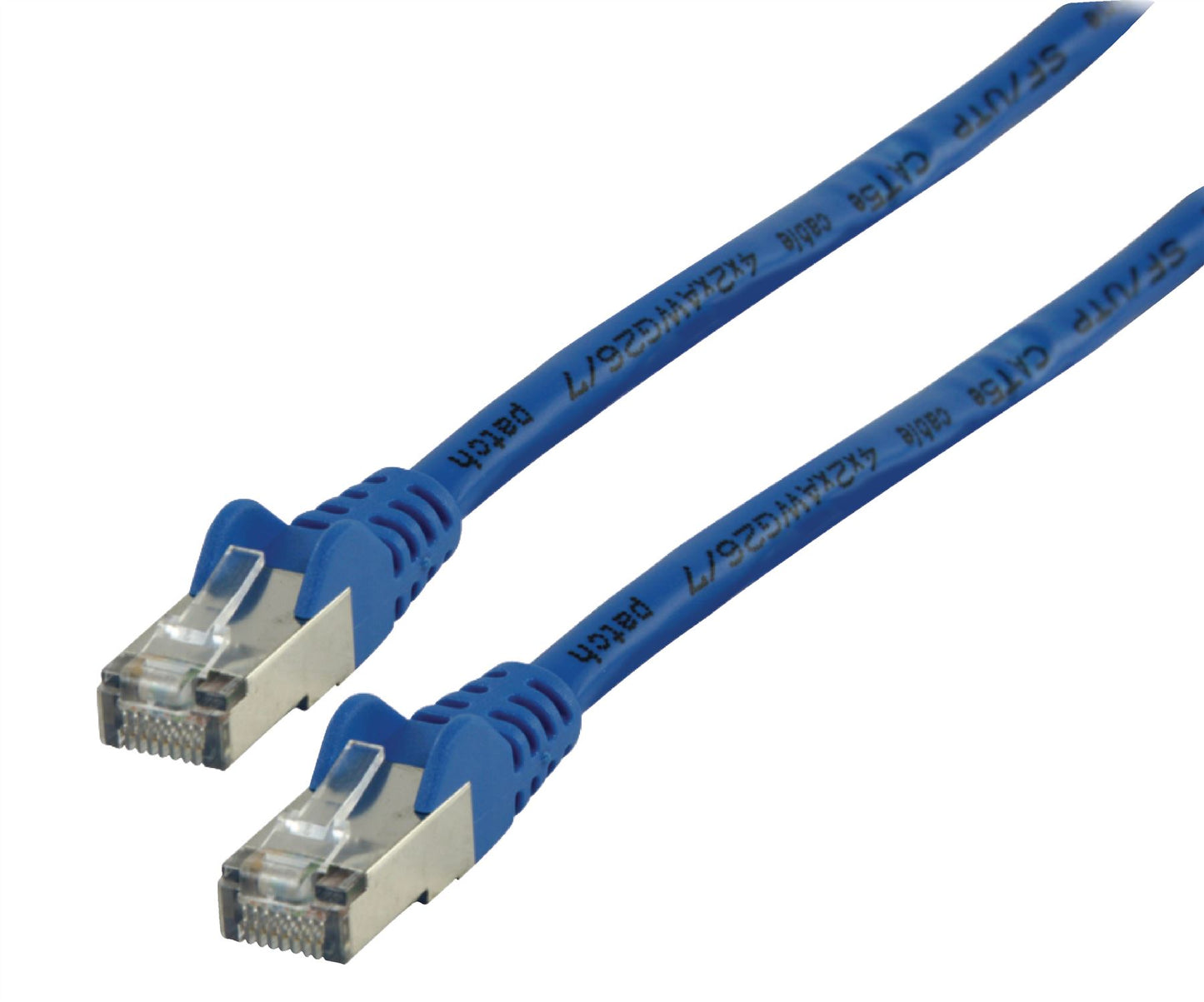 (Disc) Valueline CAT 5e network cable 3m blue Double shielded patchcable for CAT5e VLCP85120L3.00 (Large Letter) stocked