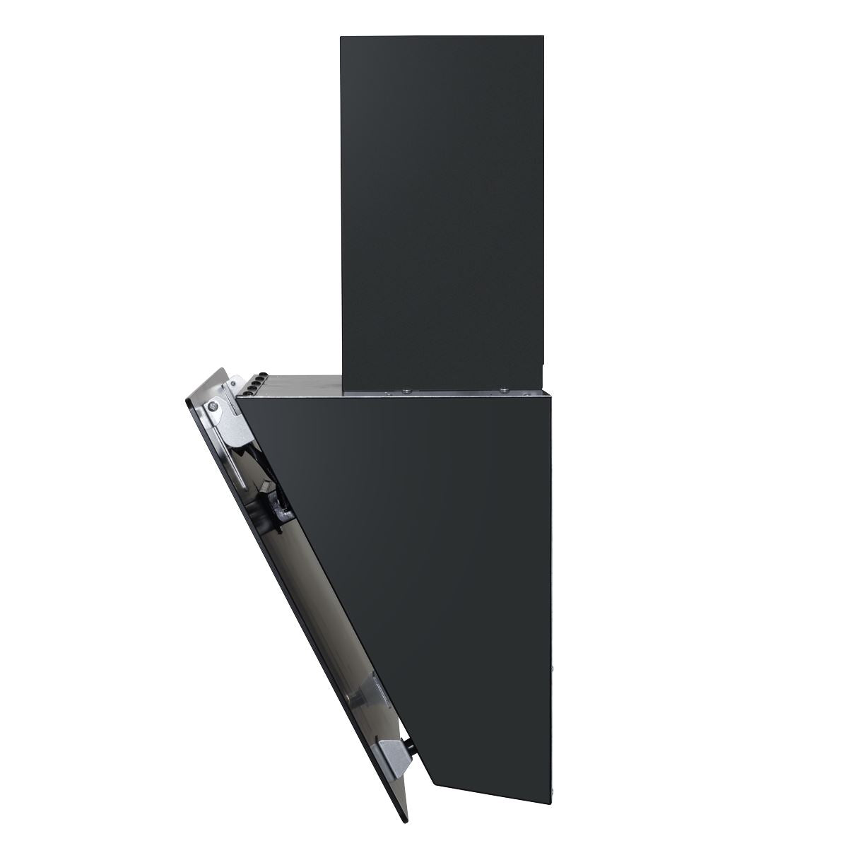 Baridi Angled Chimney Cooker Hood with Touch Controls & Carbon Filters 60cm