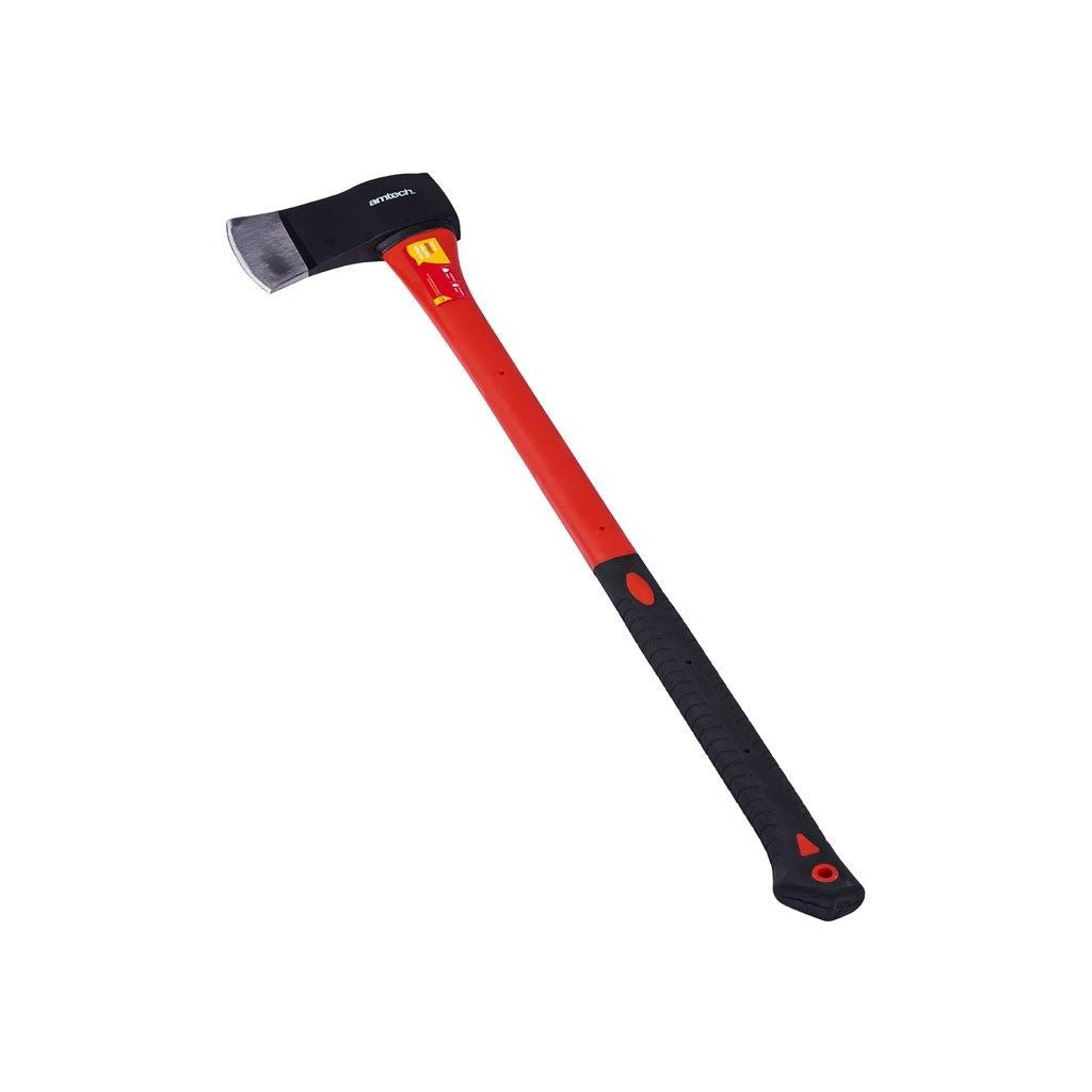 4Lb Fibreglass Long Felling Axe Hatchet Wood Log Spliter Chopper Large 64oz 1.8K - A2960