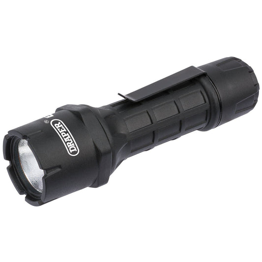 Draper Expert 1W Cree LED Waterproof Torch Requires 1 x AA Battery - 51751