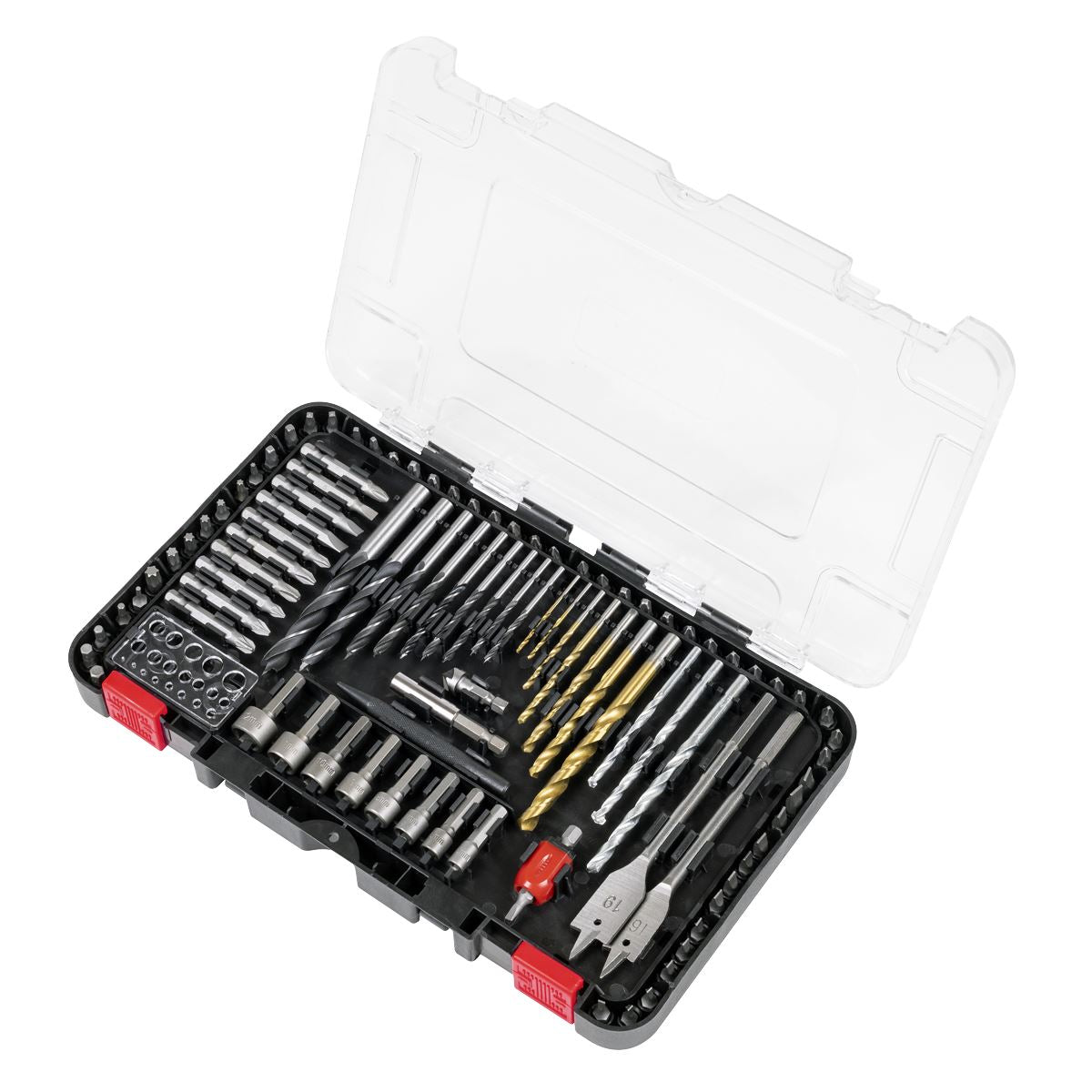 Sealey Drill & Bit Accessory Set 104pc AK47104