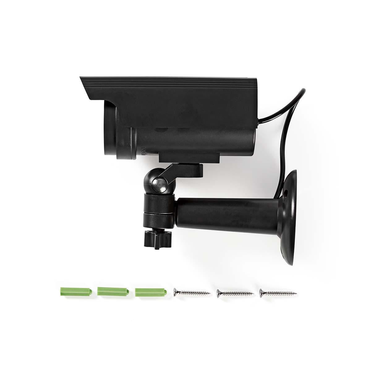 Nedis Dummy Security Camera Bullet IP44 Black DUMCBS10BK