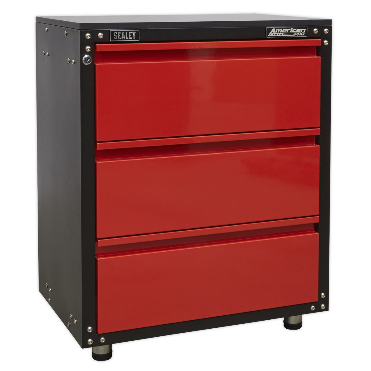 Sealey Modular 3 Drawer Cabinet with Worktop 665mm APMS82