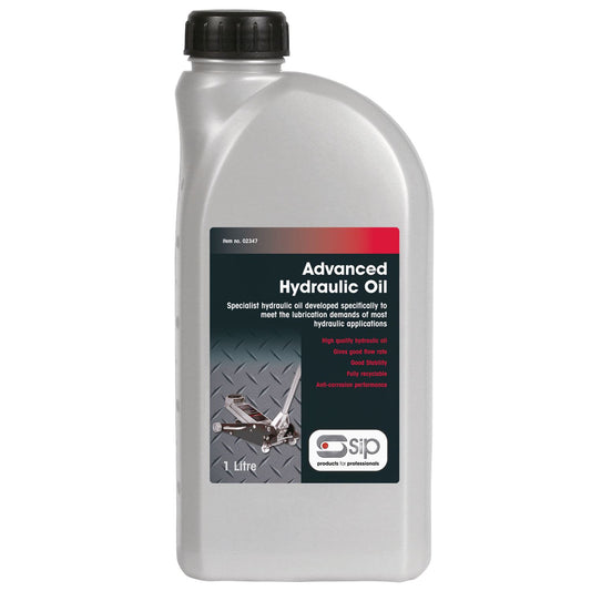 SIP Industrial 1ltr Advanced Hydraulic Oil