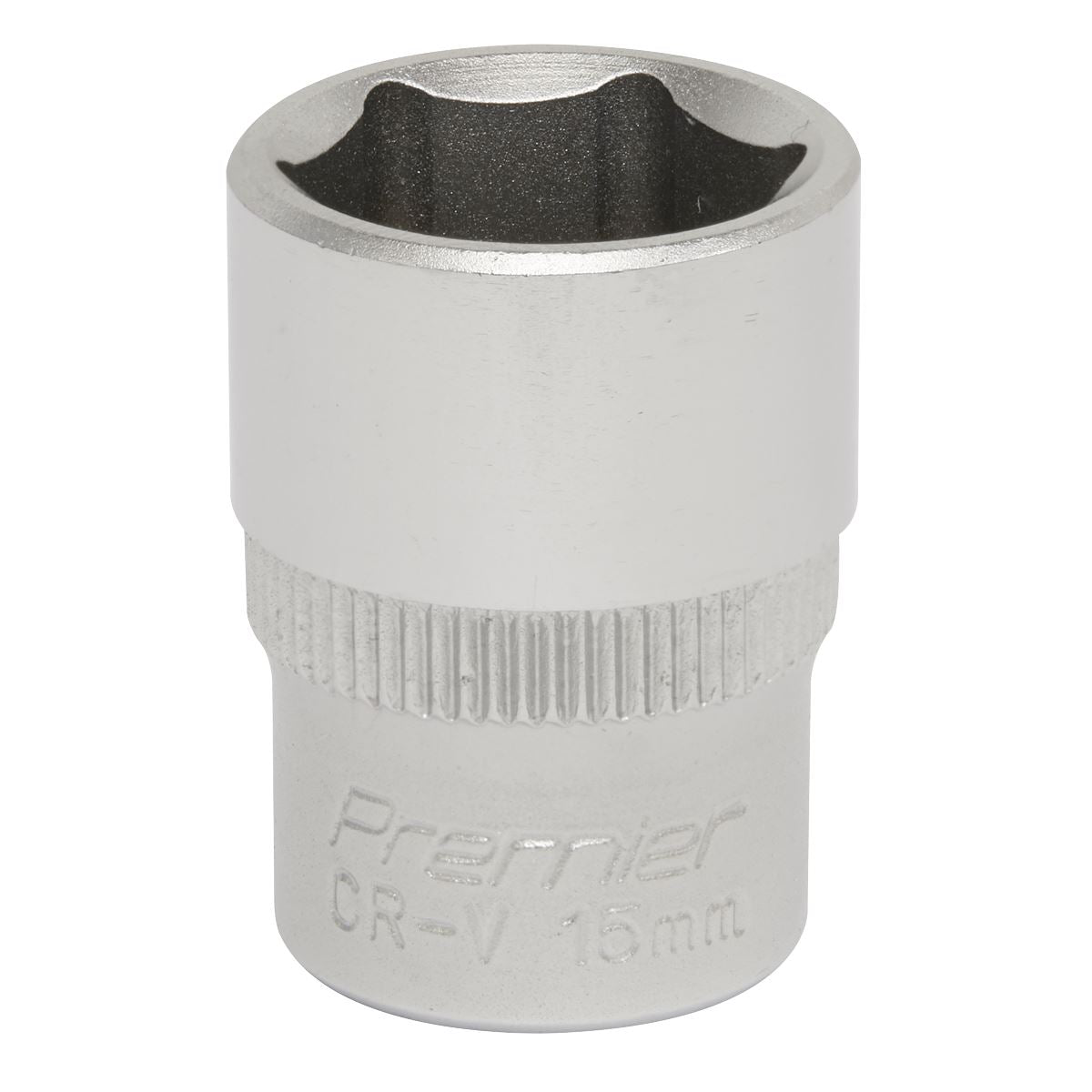 Sealey WallDrive Socket 15mm 3/8"Sq Drive S3815