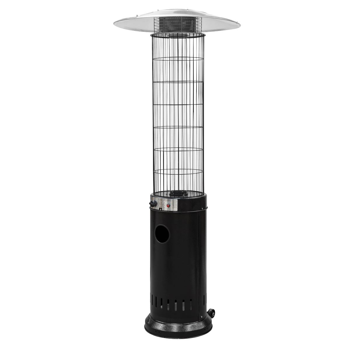 Dellonda Gas Patio Heater 13kW for Commercial & Domestic Use, Black DG124