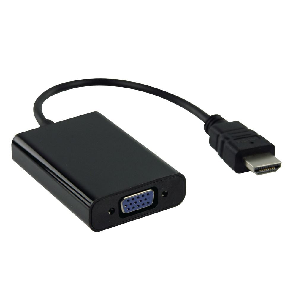 Valueline High Speed HDMI Cable HDMI Connector to VGA Female 0.20m Black