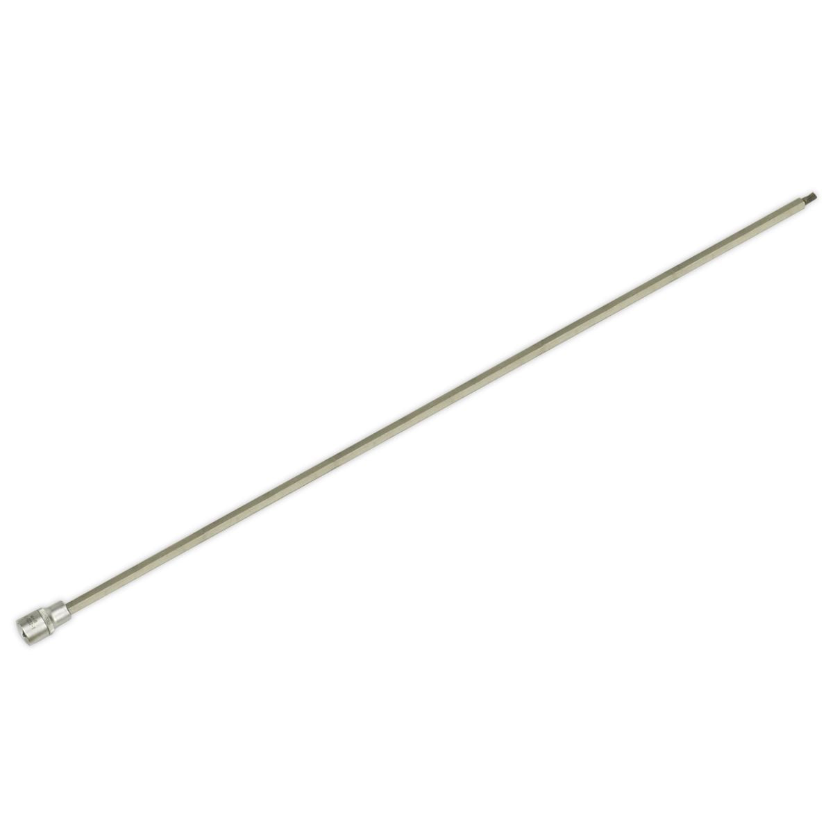 Sealey Spline Socket Bit Extra-Long M10 x 800mm 1/2"Sq Drive AK5536