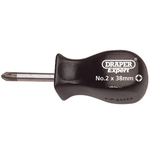 Draper 1x No2x38mm PZ Type Mechanics Screwdriver Professional Tool 19543