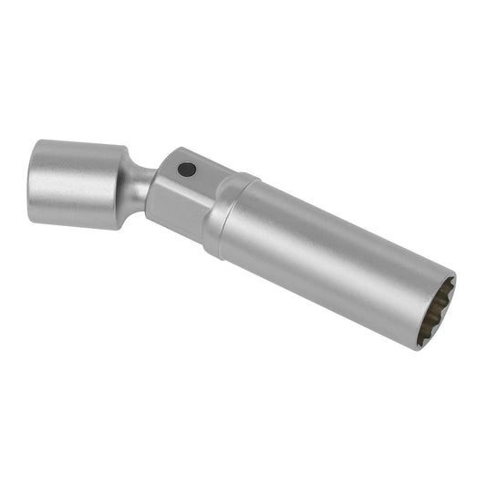 Sealey Spark Plug Socket with Universal Joint 14mm 3/8"Sq Dr 12pt AK6569