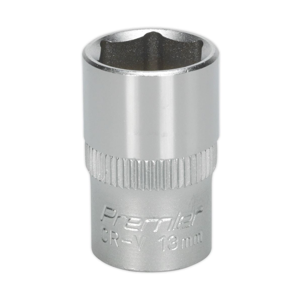 Sealey WallDrive Socket 13mm 3/8"Sq Drive S3813