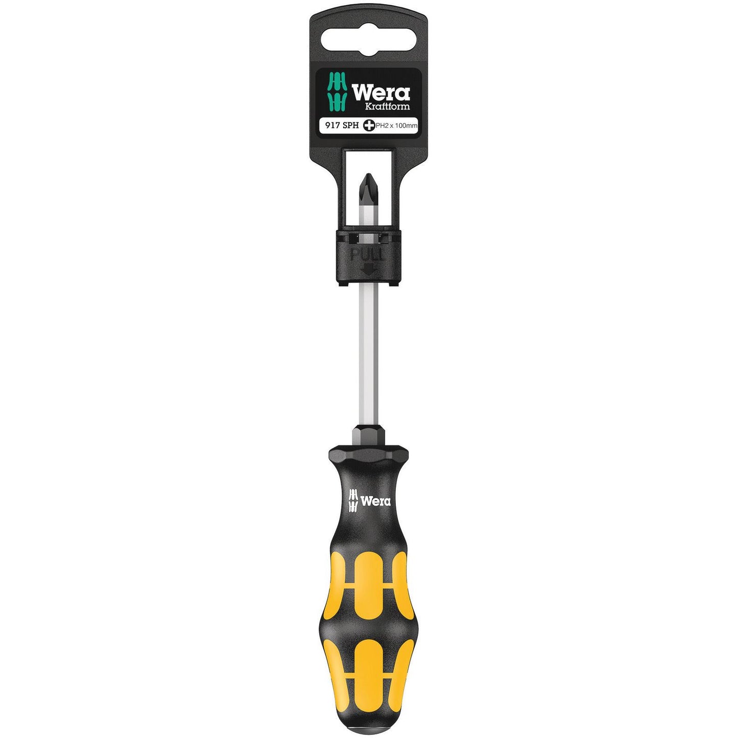 Wera 917Sph Sb Chisel Screwdriver PH1/80 K'Form Plus Hangered 100075