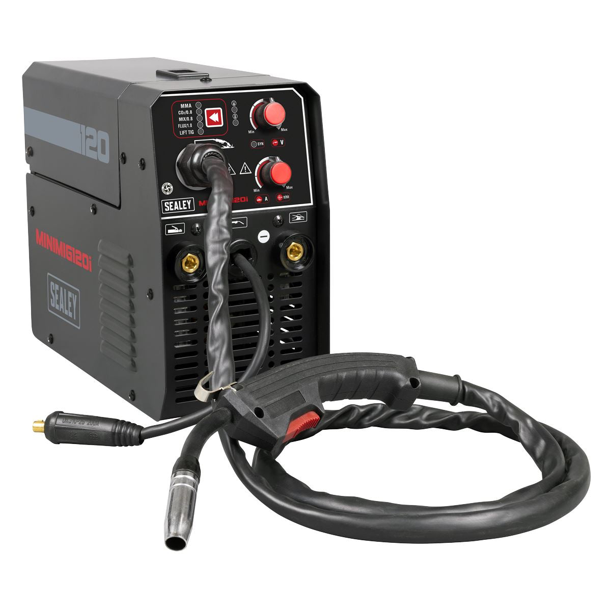 Sealey MIG/TIG & MMA (ARC/STICK) Inverter Welder 120A 230V MINIMIG120i