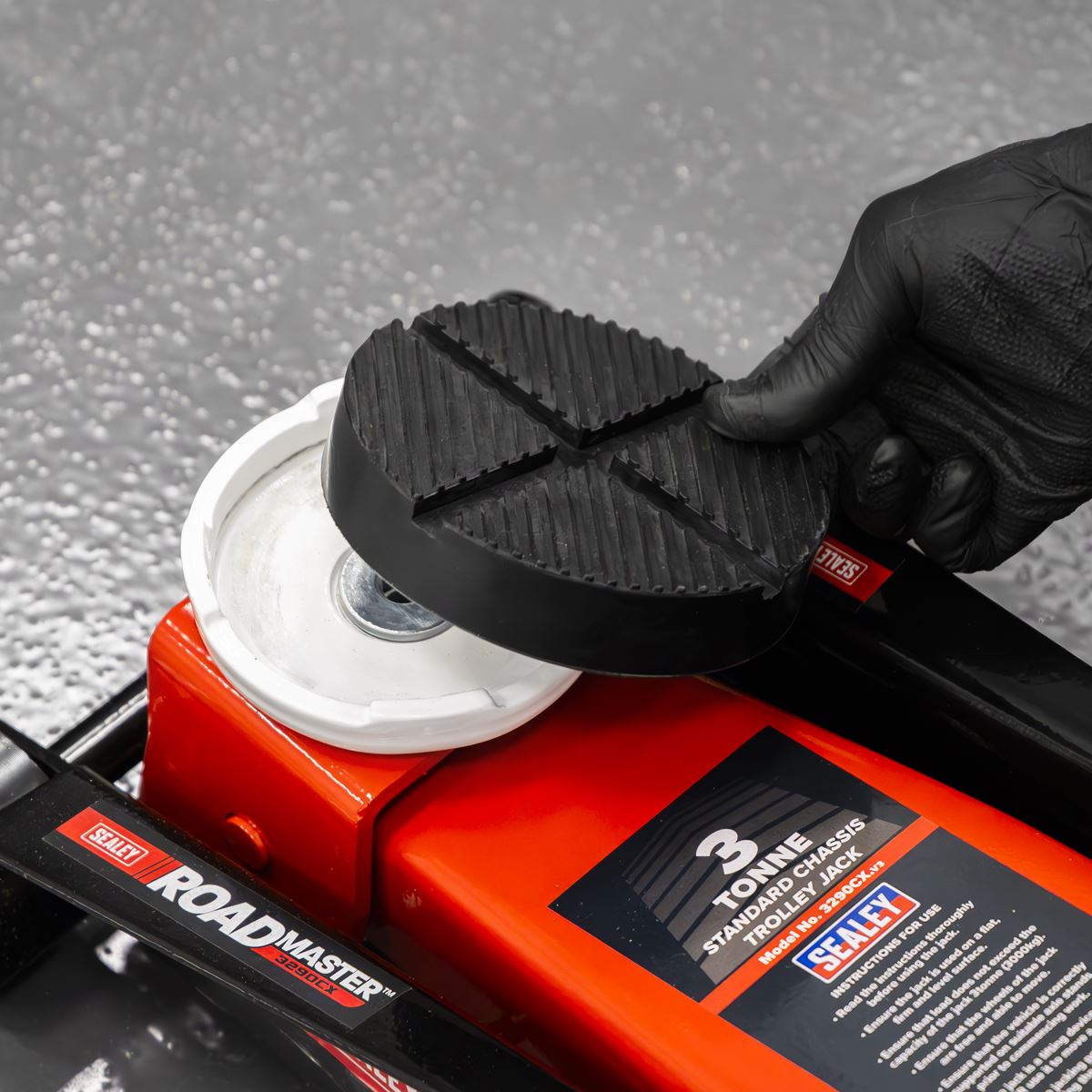 Sealey Universal Cross Slotted Jacking Pad JP25