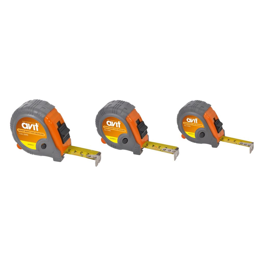 Avit Heavy Duty Tape Measure 7.5m AV02012