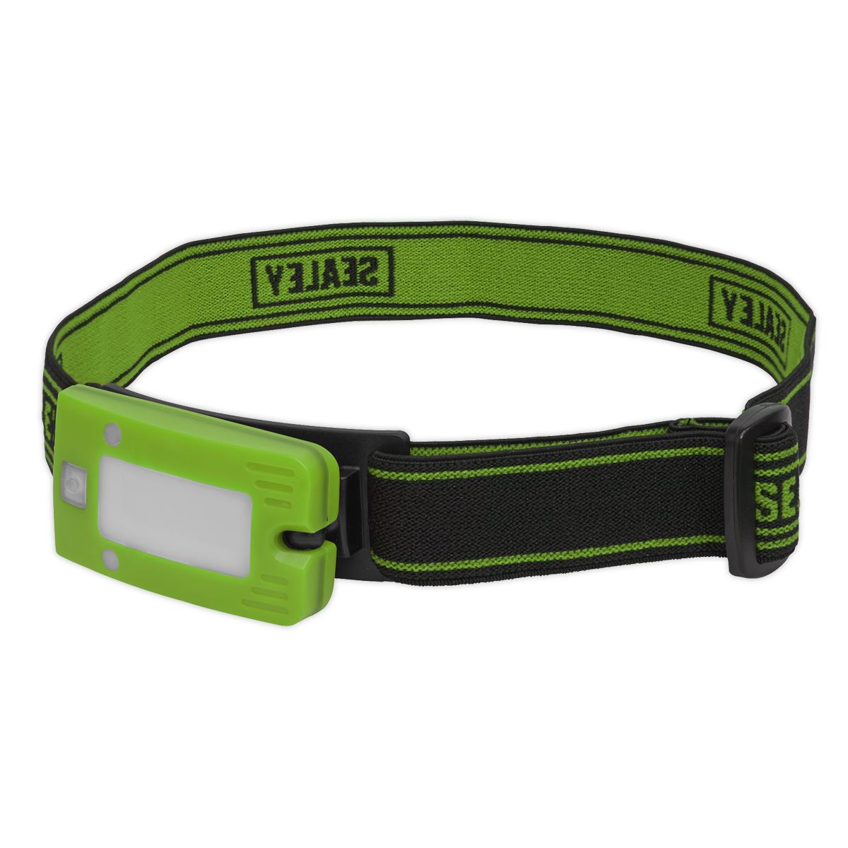 Sealey Rechargeable Head Torch Auto-Sensor Green 2W COB LED LED360HTG