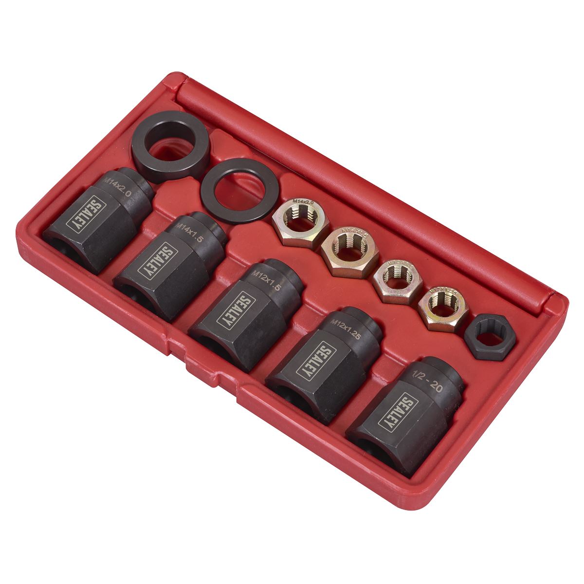 Sealey Wheel Stud Installer Kit 12pc SX228