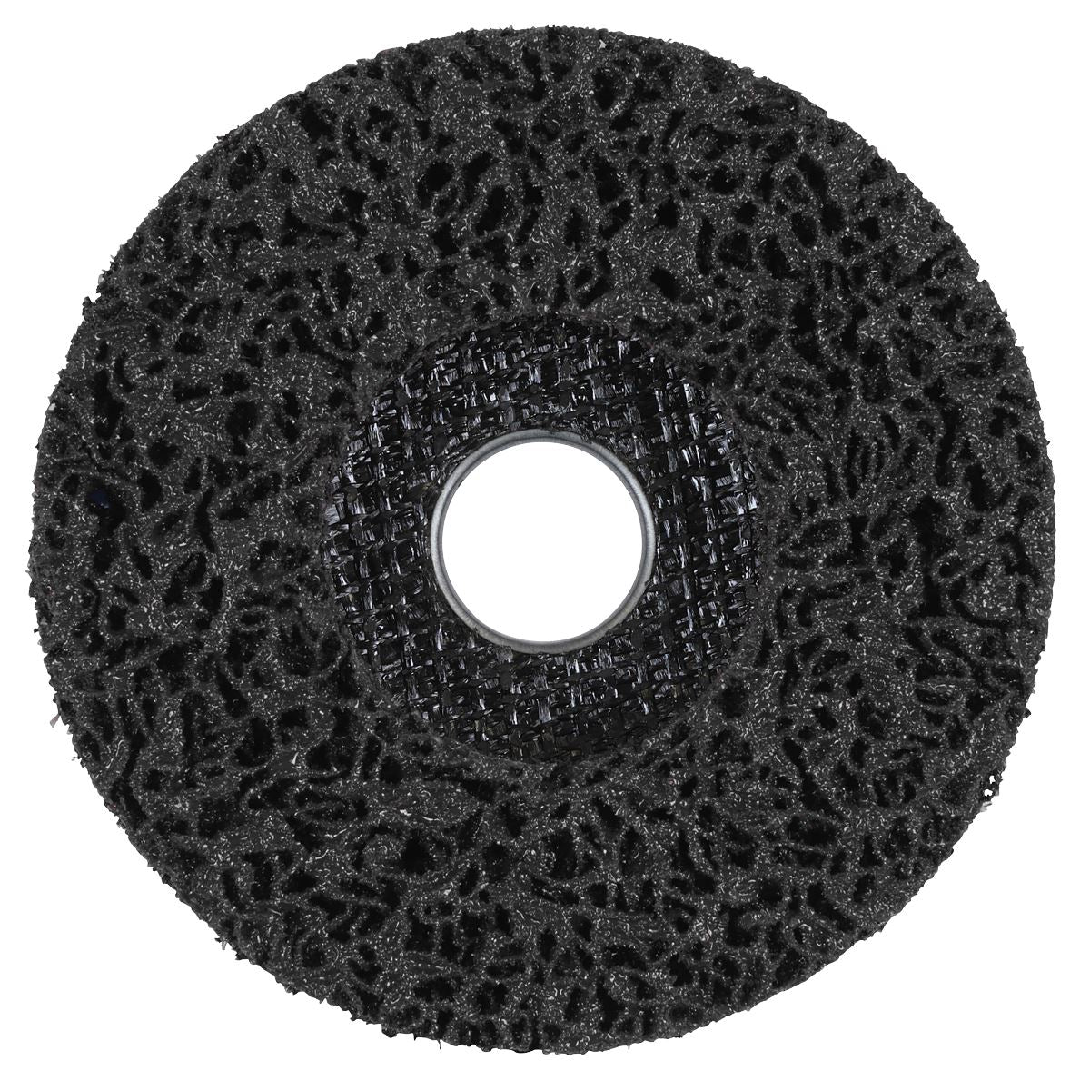 Sealey 115 x 13mm Black Polycarbide Abrasive Strip Disc 22mm Bore - Box of 10