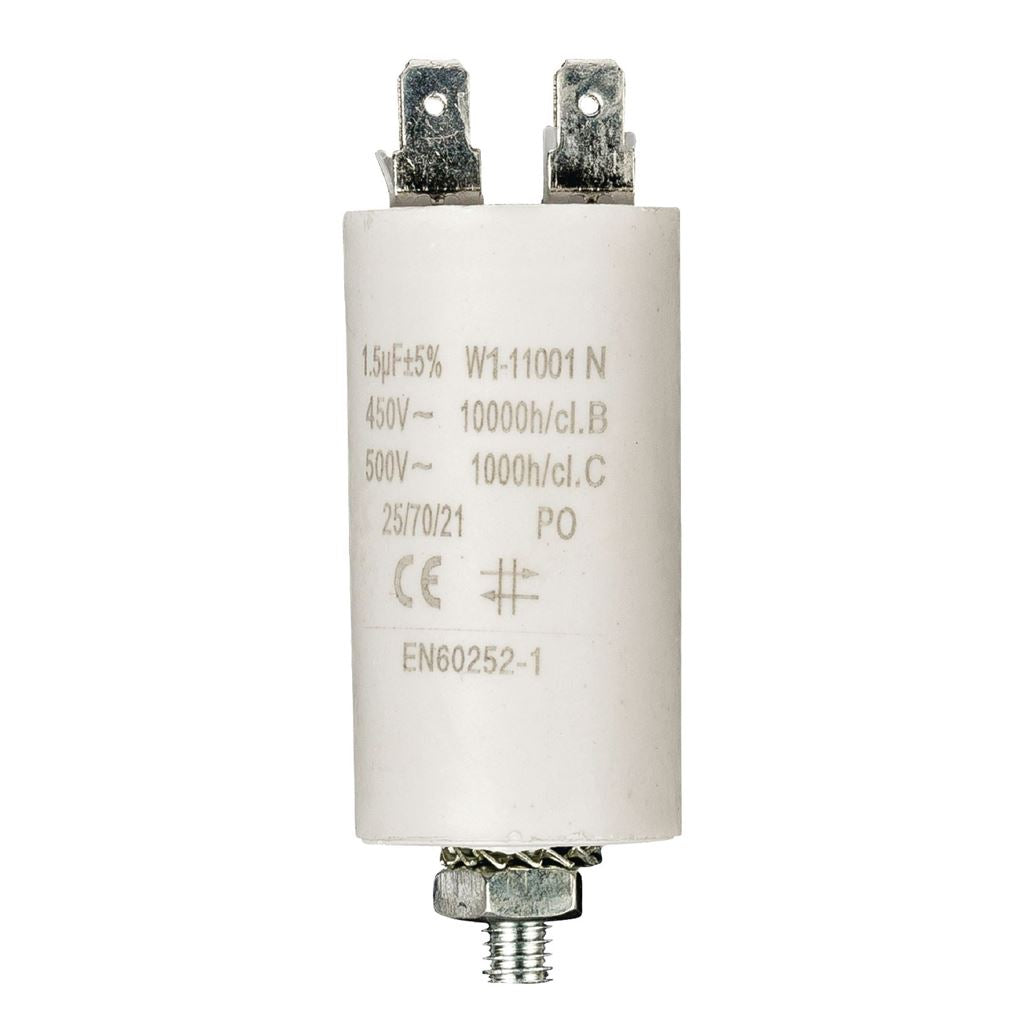 Fixapart Capacitor 1.5uf / 450 v + earth - W1-11001N