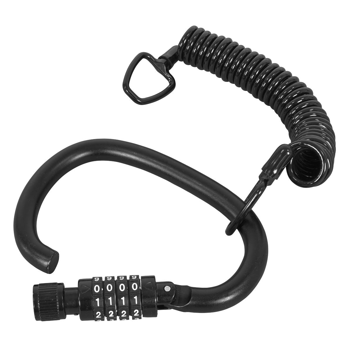 Sealey Helmet/Gear Lock With Cable HGL02